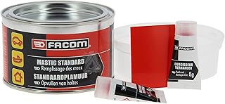 Facom 006052 Mastic Polyester Standard 500 G, Gris Clair