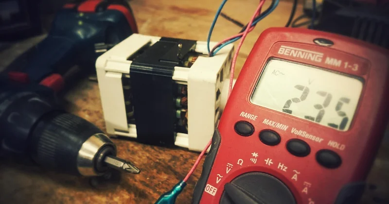 Comment lire un schéma 230 V / 12 V concret
